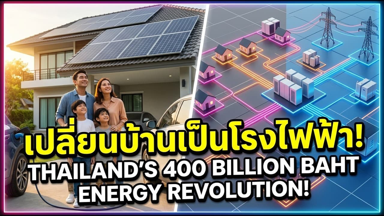 4 แสนล้านบาทไทย: พลิกหลังคาบ้าน สู่