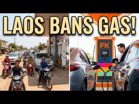 Laos Bans Gas Cars: Second Country on Earth to Do It