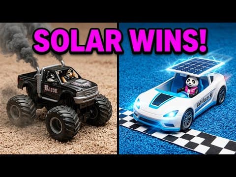 Gas-Guzzler STRANDED! Solar EV to the Rescue